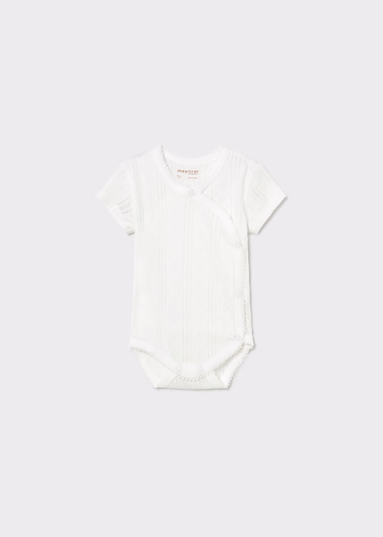 Боди - Бела, 2-4 месеци (65cm)